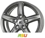 RC-Design RC24 titan-metallic lackiert 6x15 ET38 - LK5/100 ML57.1 Alufelge grau