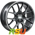 BBS CH-R schwarz matt 8.5x19 ET48 - LK5/112 ML82 Alufelge schwarz