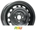 Alcar 7225 5.5x15 ET40 - LK4/100 ML54 Stahlfelge schwarz