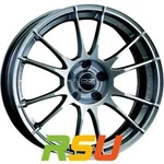OZ Ultraleggera crystal titanium 7x17 ET37 - LK4/100 ML68 Alufelge grau