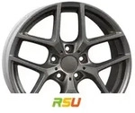 Borbet Y titan matt bis 18-Zoll BMW 7.5x17 ET32 - LK5/120 ML72.5 Alufelge grau