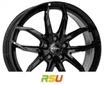 Rial Lucca diamant-schwarz 8x18 ET45 - LK5/112 ML70.1 Alufelge schwarz