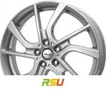 Brock EB1 kristallsilber lackiert 5x19 ET28 - LK5/112 ML66.7 Alufelge silber