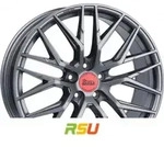 MAM RS4 palladium painted 8.5x19 ET40 - LK5/114.3 ML72.6 Alufelge grau