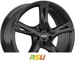 Ronal R62 jetblack 7.5x18 ET50 - LK5/112 ML76 Alufelge schwarz