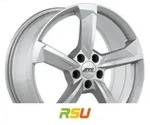 ATS Auvora polar-silber 8x18 ET29 - LK5/112 ML66.6 Alufelge silber