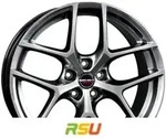 Borbet Y hyper silver 19-Zoll 8x19 ET44 - LK5/112 ML57.1 Alufelge silber