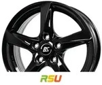 RC-Design RC30T schwarz lackiert 7x17 ET51 - LK5/112 ML66.6 Alufelge schwarz