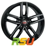 Alutec Ikenu diamant-schwarz 8x19 ET45 - LK5/108 ML63.4 Alufelge schwarz