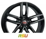 Alutec Ikenu diamant-schwarz 6.5x16 ET40 - LK4/100 ML63.3 Alufelge schwarz