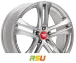 TEC Speedwheels AS4 EVO hyper-silber 8x19 ET40 - LK5/114.3 ML72.5 Alufelge silber