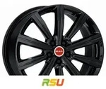 Mak Birmingham gloss black 8.5x19 ET45 - LK5/108 ML63.4 Alufelge schwarz