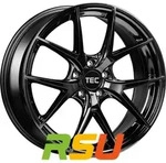 TEC Speedwheels GT6 EVO black-glossy 8x18 ET45 - LK5/108 ML63.4 Alufelge schwarz