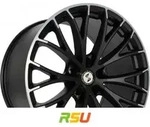 Etabeta Piuma-C black matt special edition 8.5x18 ET45 - LK5/120 ML65.1 Alufelge