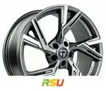 Tomason AR1 anthracite diamond polished 8.5x19 ET25 - LK5/112 ML66.6 Alufelge grau