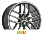 BBS CC-R platinum matt 8x20 ET27 - LK5/112 ML82 Alufelge grau