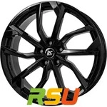 RC-Design RC34 schwarz lackiert 8x19 ET48 - LK5/112 ML66.6 Alufelge schwarz
