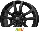 RC-Design RC25T schwarz-matt lackiert 6.5x16 ET60 - LK5/160 ML65.1 Alufelge schwarz