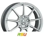 Autec Typ CR - ClubRacing hyper silber 7.5x17 ET38 - LK4/100 ML70 Alufelge silber