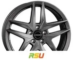 Borbet Z dark grey matt 7.5x18 ET48 - LK5/112 ML57.1 Alufelge grau