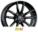 Rial X12 diamant-schwarz 8x19 ET39 - LK5/112 ML66.6 Alufelge schwarz