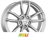 Rial X12 polar-silber 7x17 ET47 - LK5/112 ML66.5 Alufelge silber