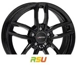 Autec Typ MC - Mercador schwarz 7.5x17 ET40 - LK5/112 ML66.5 Alufelge schwarz