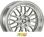 Ultra Wheels UA3 LM silver / lip polished 8.5x18 ET30 - LK5/112 ML66.5 Alufelge