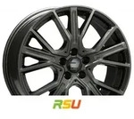 2DRV WH34 dark gunmetal lackiert 8x19 ET48 - LK5/112 ML66.6 Alufelge grau