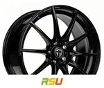 Tomason TN25 Superlight black painted 8x18 ET45 - LK5/108 ML72.6 Alufelge schwarz
