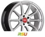 TEC Speedwheels GT7 hyper-silver 8.5x20 ET40 - LK5/114.3 ML72.5 Alufelge silber