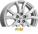 Dezent TV silver 7x17 ET48 - LK5/112 ML57.1 Alufelge silber