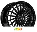 Tomason TN21 black painted 8.5x20 ET45 - LK5/112 ML72.6 Alufelge schwarz