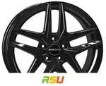 Borbet Z black glossy 7.5x18 ET40 - LK5/112 ML66.6 Alufelge schwarz