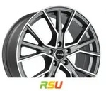 Avus Racing AF18 matt anthracite polished 10x22 ET35 - LK5/112 ML66.6 Alufelge...