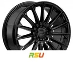 2DRV WH39 schwarz gl&auml;nzend lackiert 9x20 ET35 - LK5/112 ML66.6 Alufelge schwarz