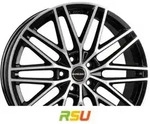 Borbet BS5 black polished 8x19 ET35 - LK5/112 ML66.7 Alufelge schwarz