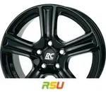 RC-Design RC19 schwarz lackiert 5.5x15 ET40 - LK5/100 ML57.1 Alufelge schwarz