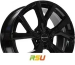GMP Mentor black glossy 8x20 ET30 - LK5/112 ML66.5 Alufelge schwarz