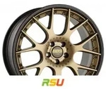 BBS CH-RII bronze matt schwarz 10.5x21 ET47 - LK5/130 ML71.6 Alufelge bronze