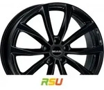 Mak Wolf gloss black 8x19 ET40 - LK5/114.3 ML76 Alufelge schwarz