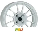 Mak XLR gloss white 7x16 ET45 - LK4/108 ML63.4 Alufelge wei&szlig;