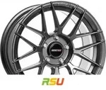 Motec Hyper Mesh steel grey 8.5x19 ET45 - LK5/114.3 ML72.6 Alufelge grau