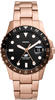 Fossil Uhren - GMT Stainless Steel Watch - Gr. unisize - in Blau - für Damen