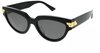 Bottega Veneta Sonnenbrille - ORIGINAL cat-eye acetate sunglasses - Gr. unisize...