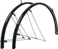 SKS 2205368-001, SKS GERMANY Bluemels Basic Schutzblech-Set 28" schwarz-gl&auml;nzend -