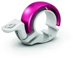 Knog Oi Classic Small Fahrradklingel 22,2 mm - white/pink