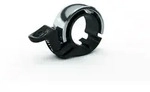 Knog Oi Classic Small Fahrradklingel 22,2 mm - black/silver polished