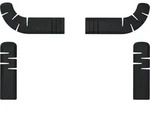 Ergon BT OrthoCell&reg; Pad Set f&uuml;r Oberlenker-/Brems-/Schaltgriff und