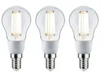 Paulmann 29134 Eco-Line Filament 230V LED Tropfen E14 3er-Pack 100mm 3x525lm 3x2,5W